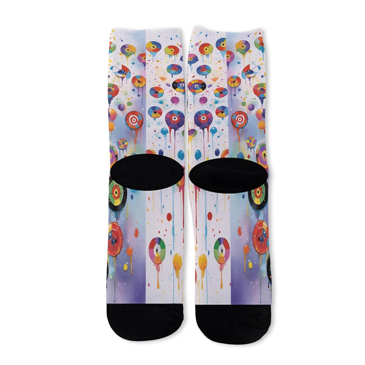 Color Wonder Dartboard Socks