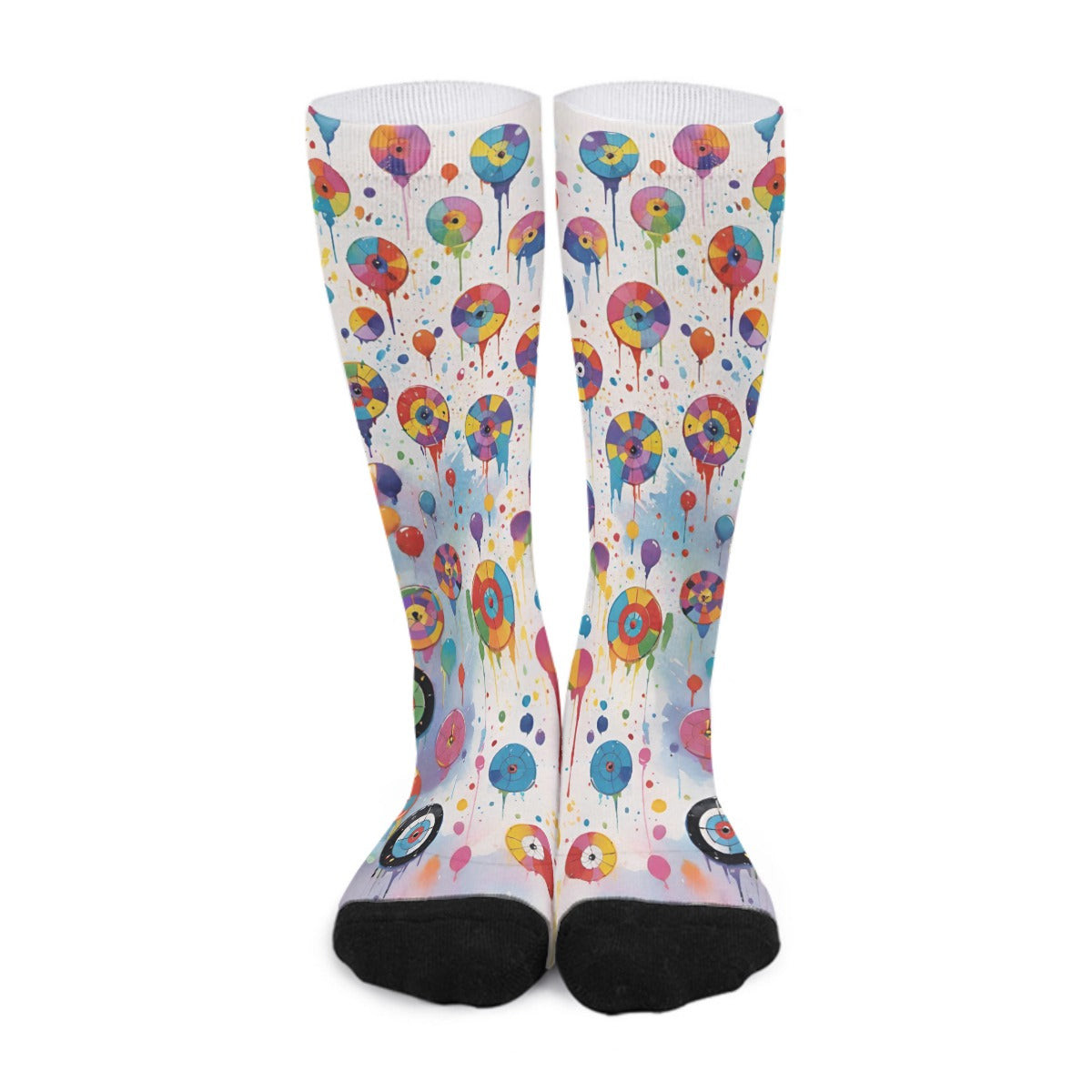 Color Wonder Dartboard Socks